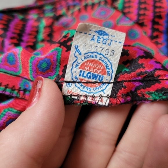 Vintage Tracy Richards Pleated Skirt Dress - Picture 3 of 9